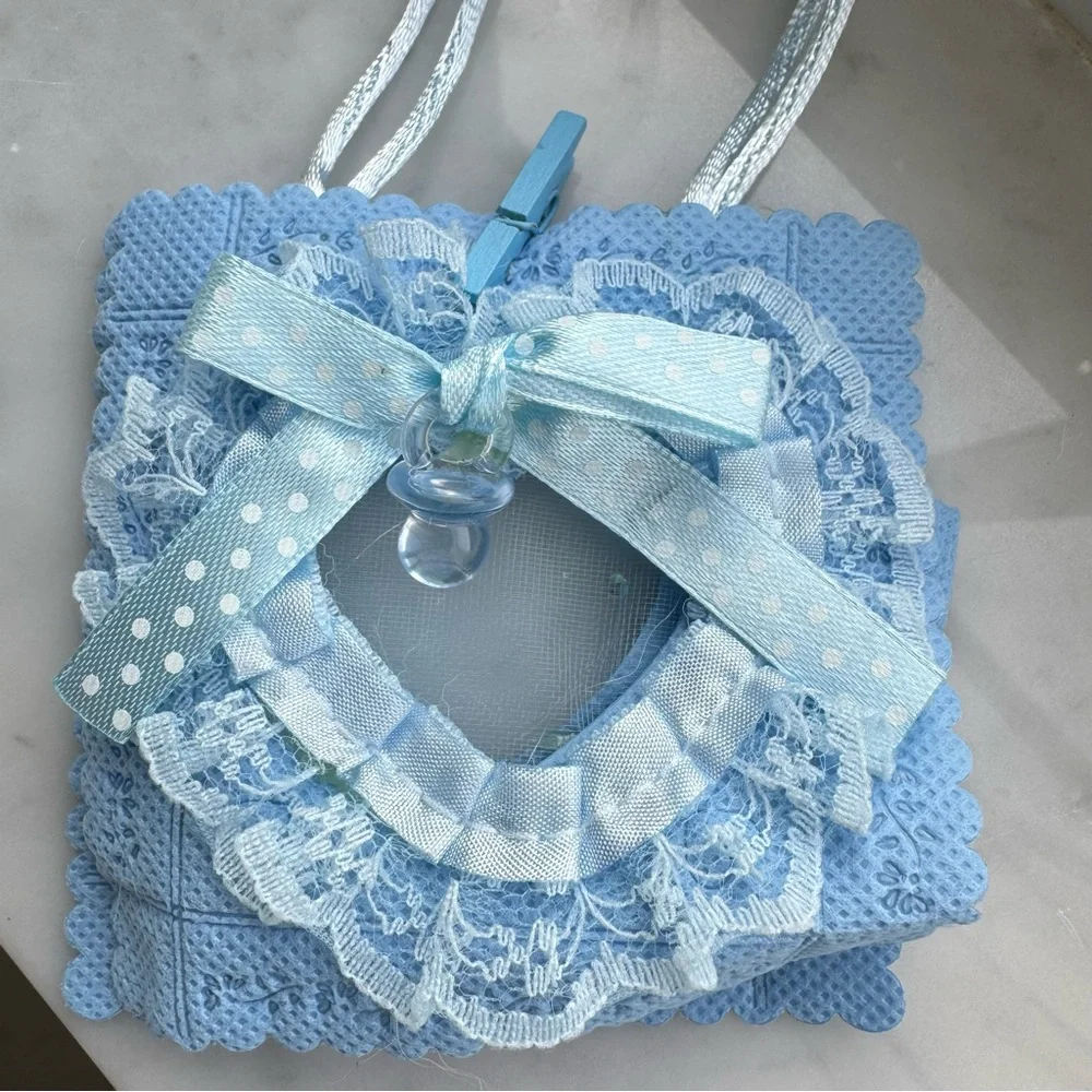 Party favor bag - Mini favor bag - Baby shower favor - Set of 9